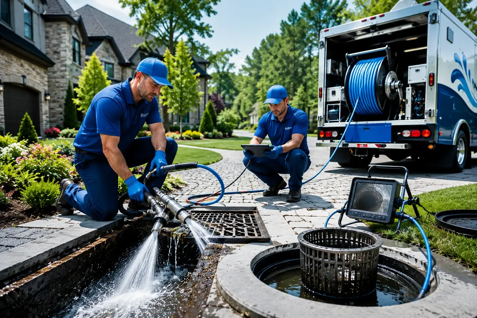 Local outdoor drain cleaning professionals in Lyndon, KS