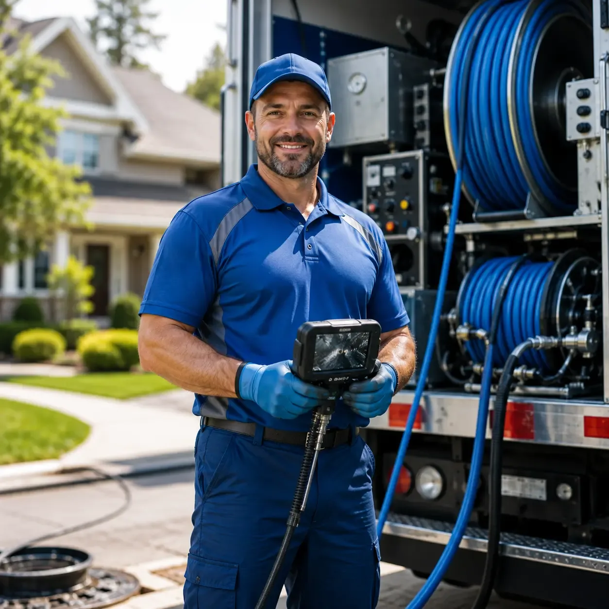 Local outdoor drain cleaning specialists in Lyndon, KS